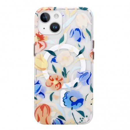 Coque avec motif Fleur Orange pour iPhone 14 photo 1