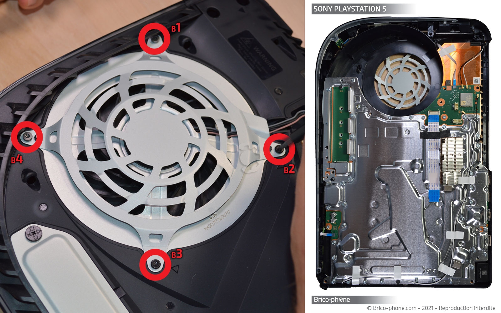 Ce guide vous permet de changer le ventilateur de votre Playstation 5