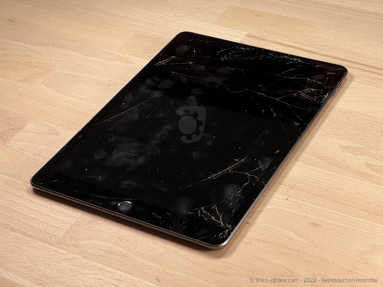 Vitre écran tactile noir pour iPad 10.2 2021 (9e génération)