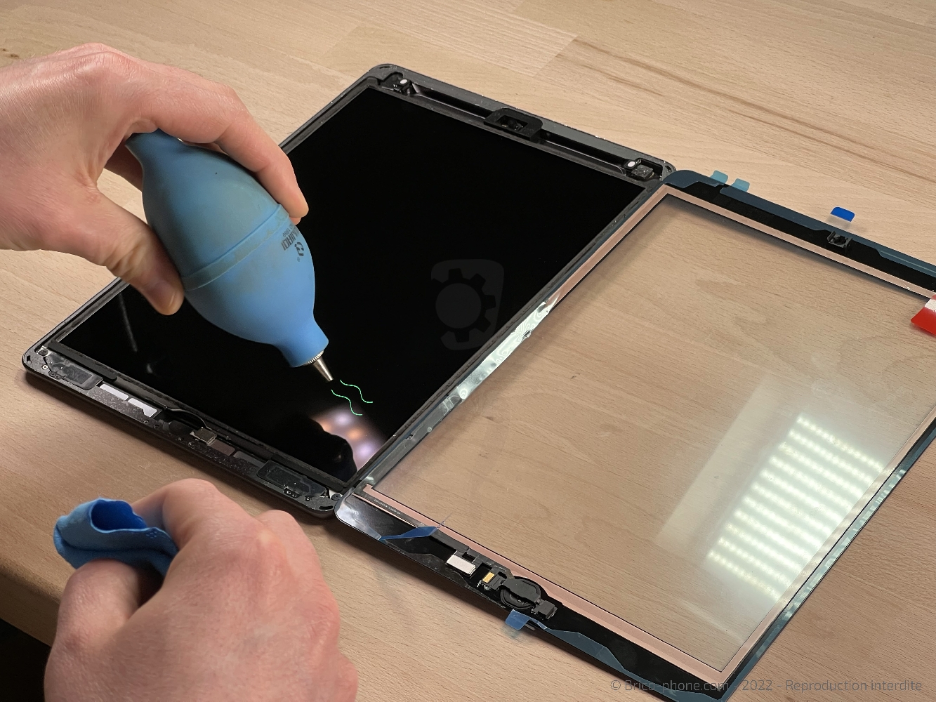 Tuto : Remplacer la vitre tactile iPad 9 2021 
