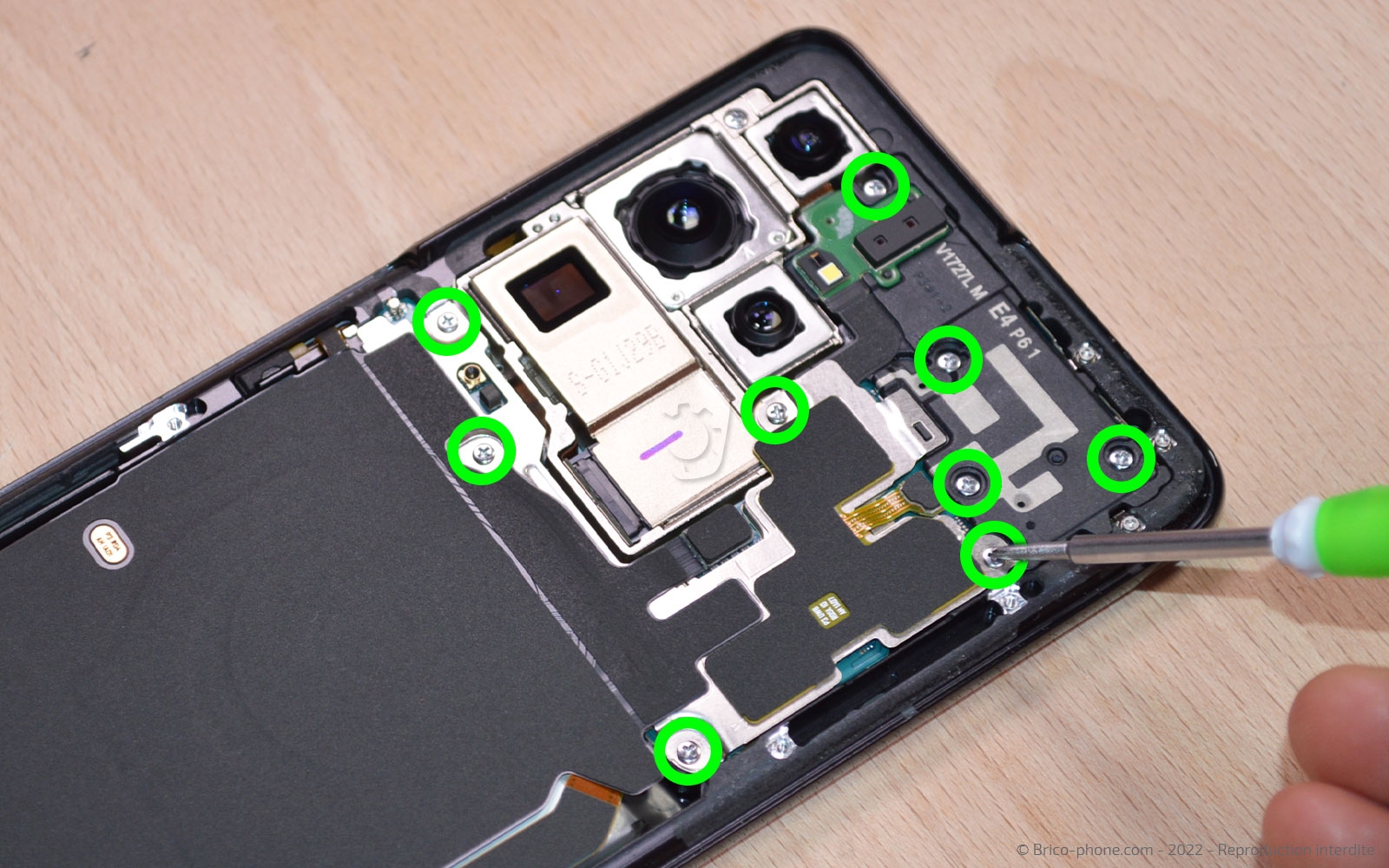 Réparation Ecran Samsung S21 Ultra, Remplacement Affichage