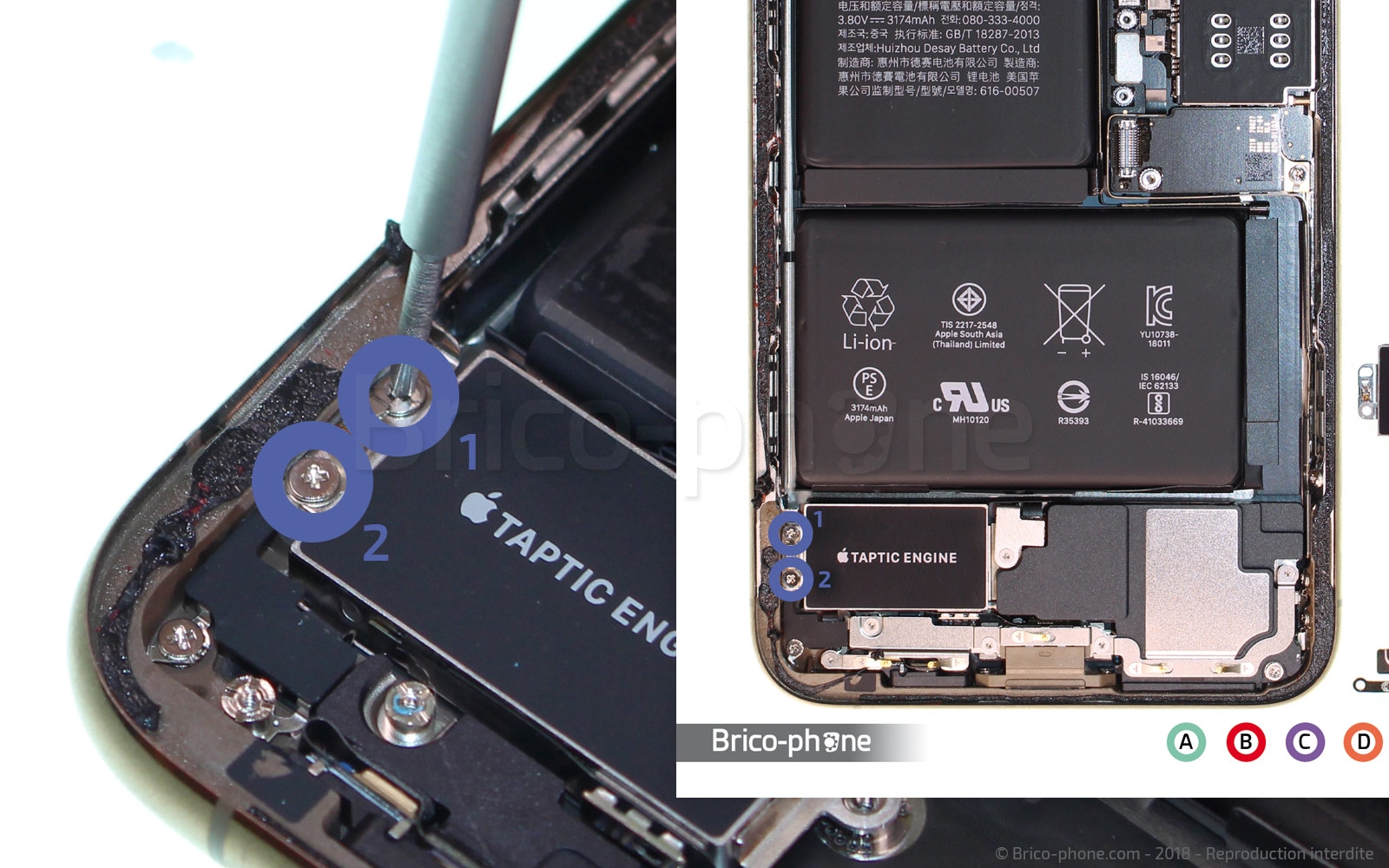 Remplacer Batterie iPhone XS Max - Pc Express Luxembourg