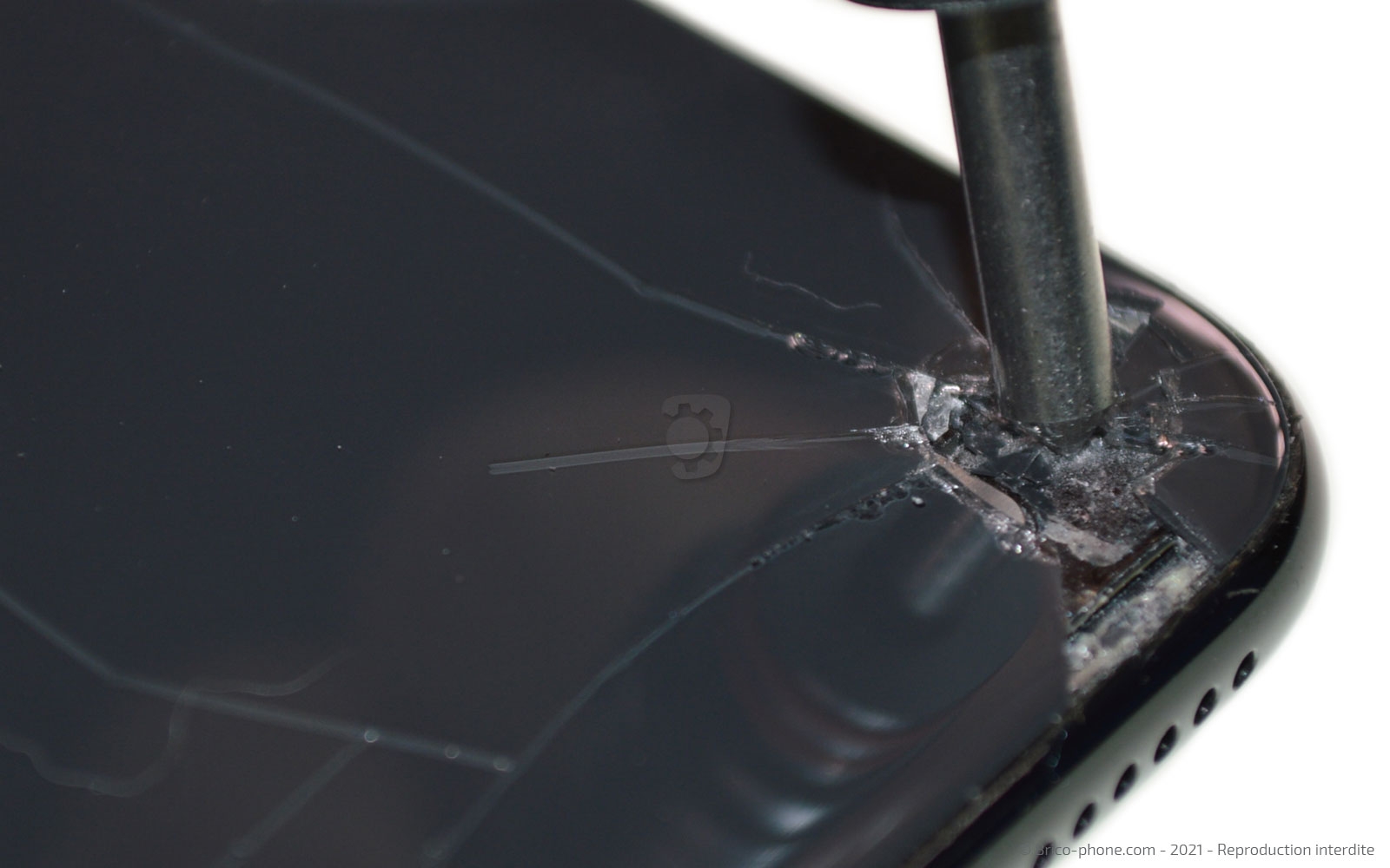 Forfait réparation remplacement vitre arrière iPhone X / XS - Macinfo