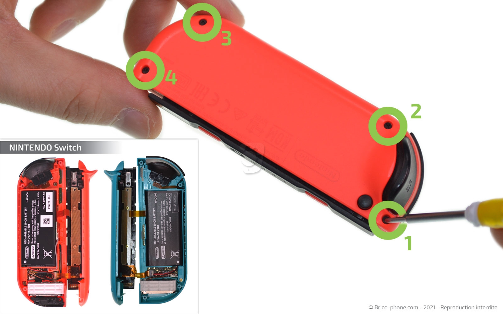 Remplacement de la batterie de la manette Nintendo Switch Pro - Tutoriel de  réparation iFixit