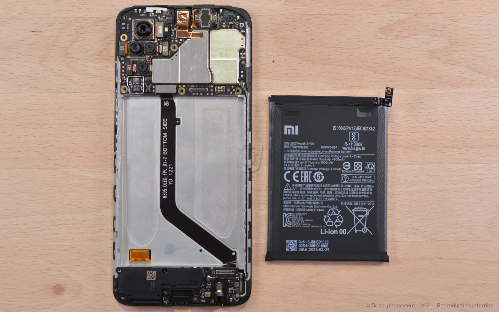 Changement du bloc écran sur Redmi Note 10 photo 4