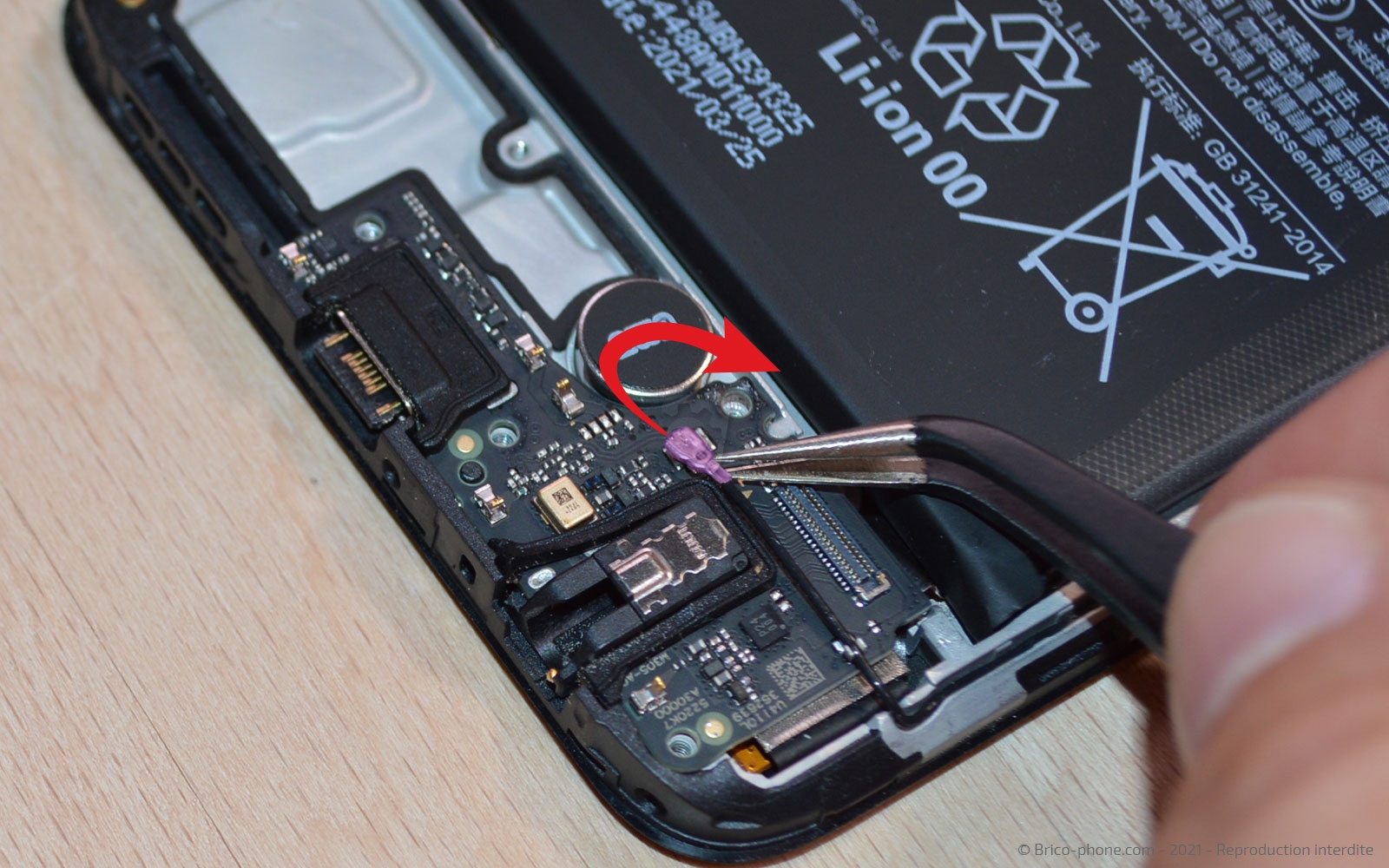 Changement du connecteur de charge sur Redmi Note 10 photo 2