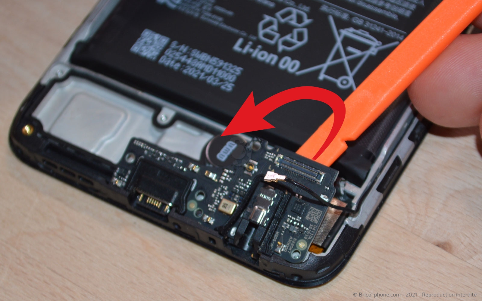 Changement du connecteur de charge sur Redmi Note 10 photo 3