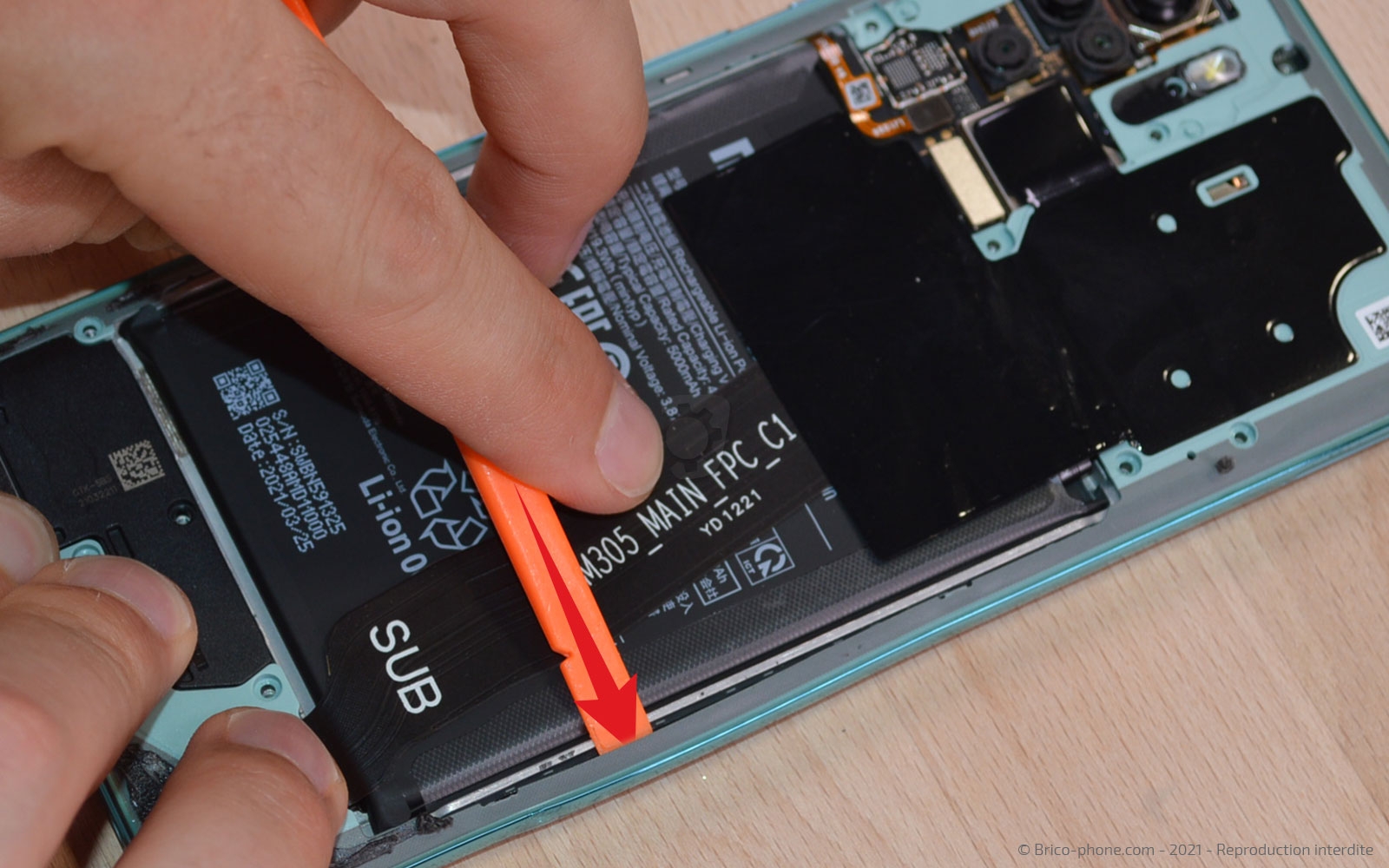 Changement du connecteur de charge sur Redmi Note 10 photo 2