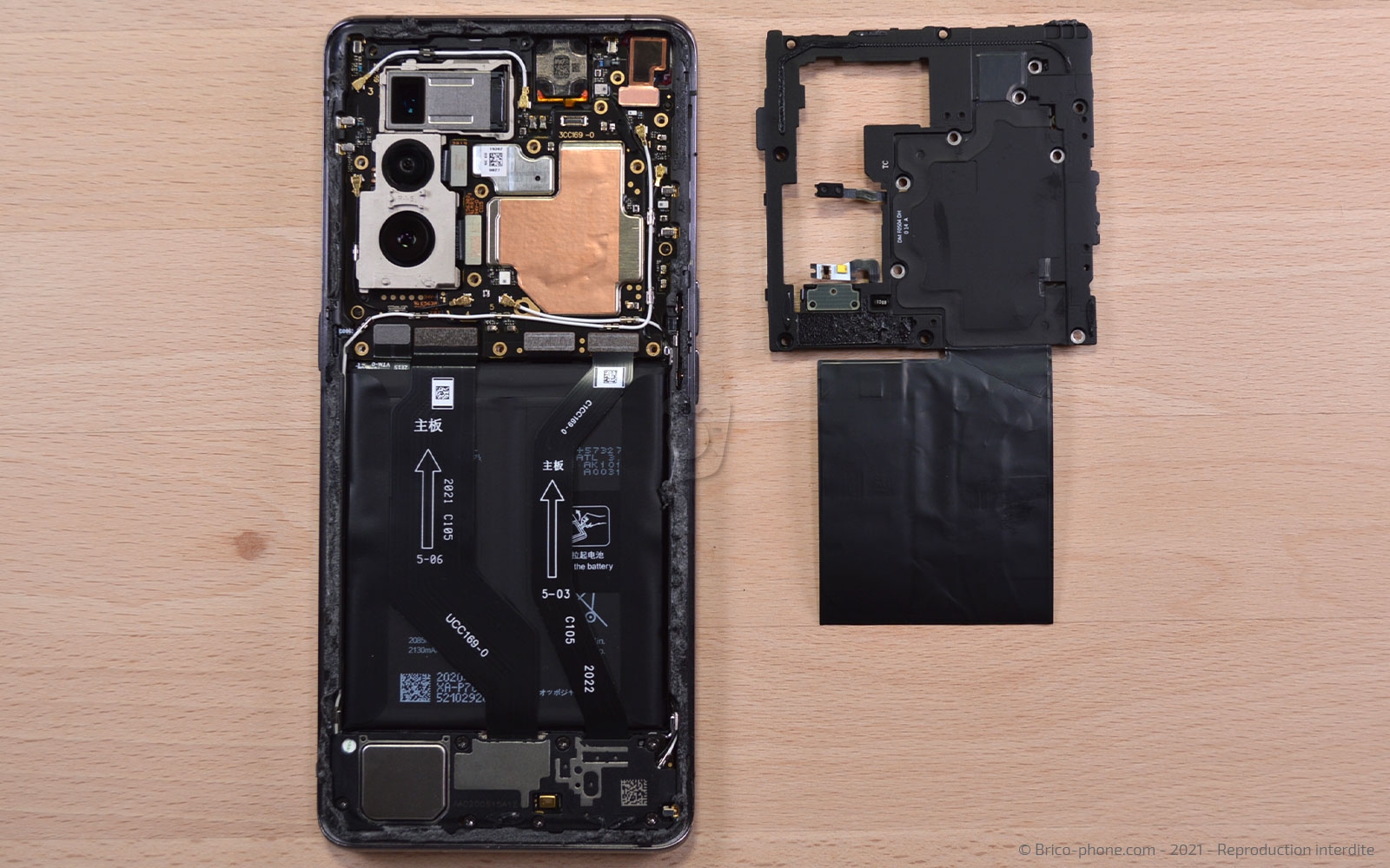 Changement de batterie sur Find X2 Pro photo 4