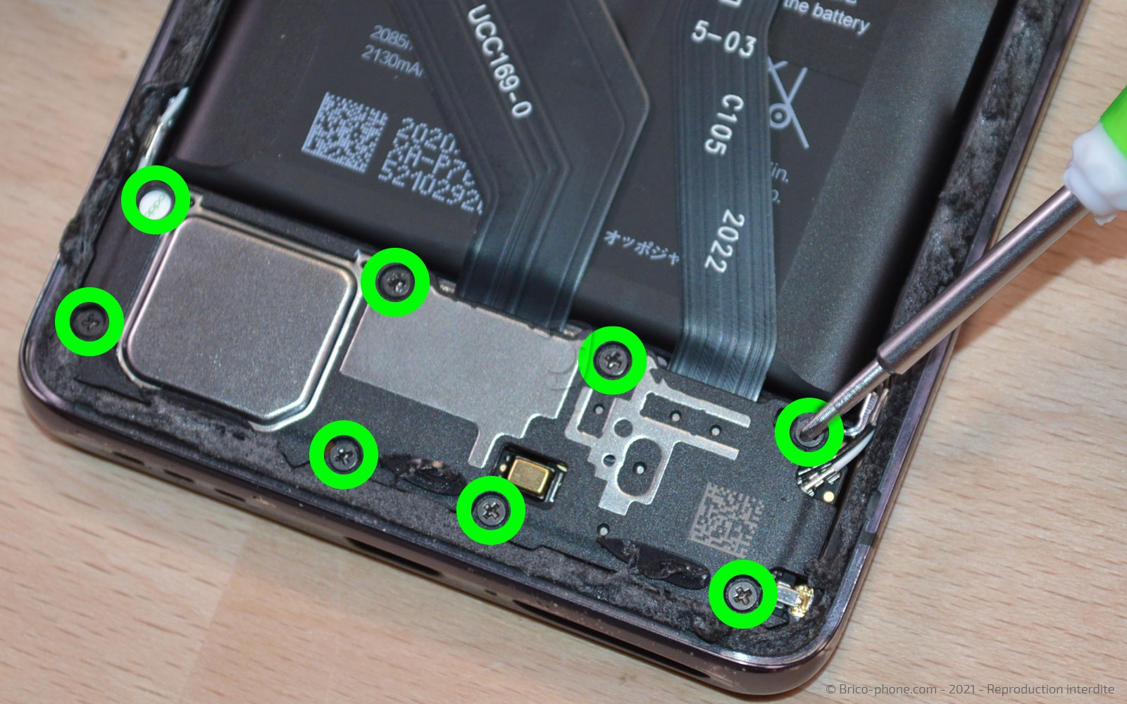 Changement du connecteur de charge sur Find X2 Pro photo 1