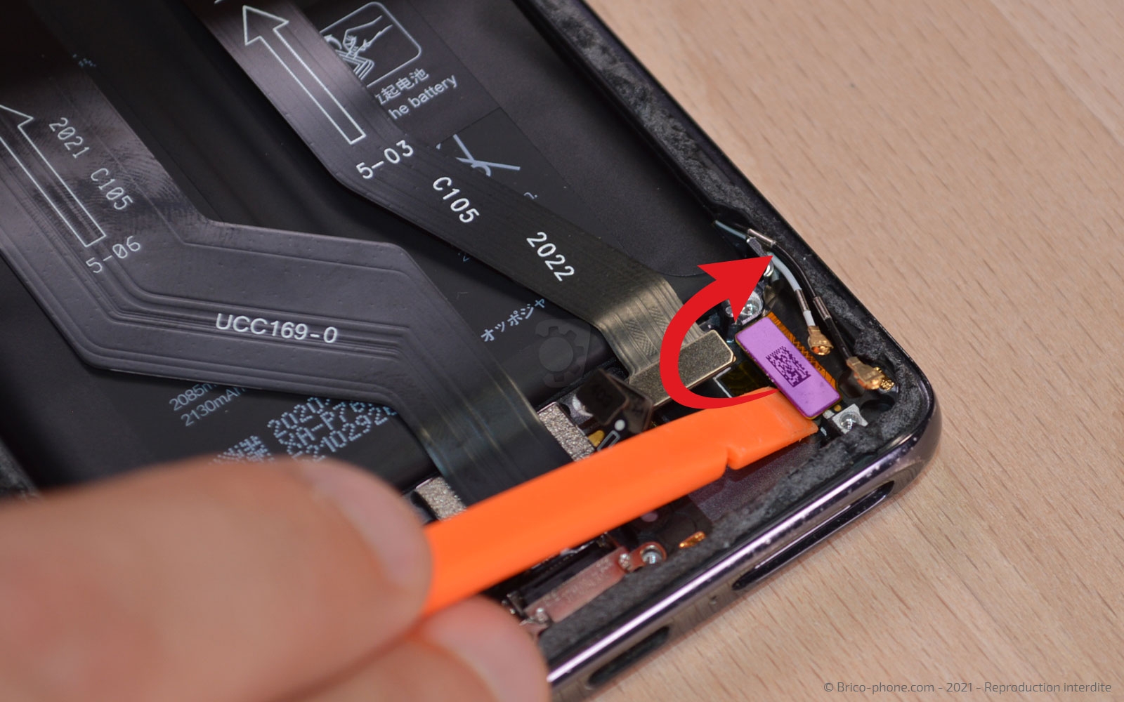 Changement de l'écran seul sur Find X2 Pro photo 4