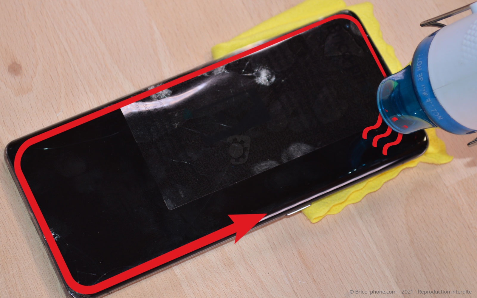 Changement de l'écran seul sur Find X2 Pro photo 3