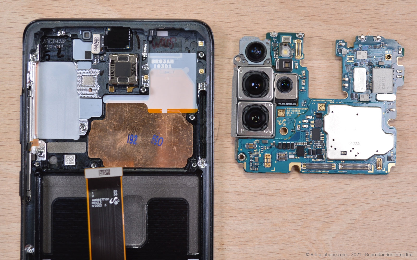 Démontage complet sur Galaxy S20 Plus photo 2