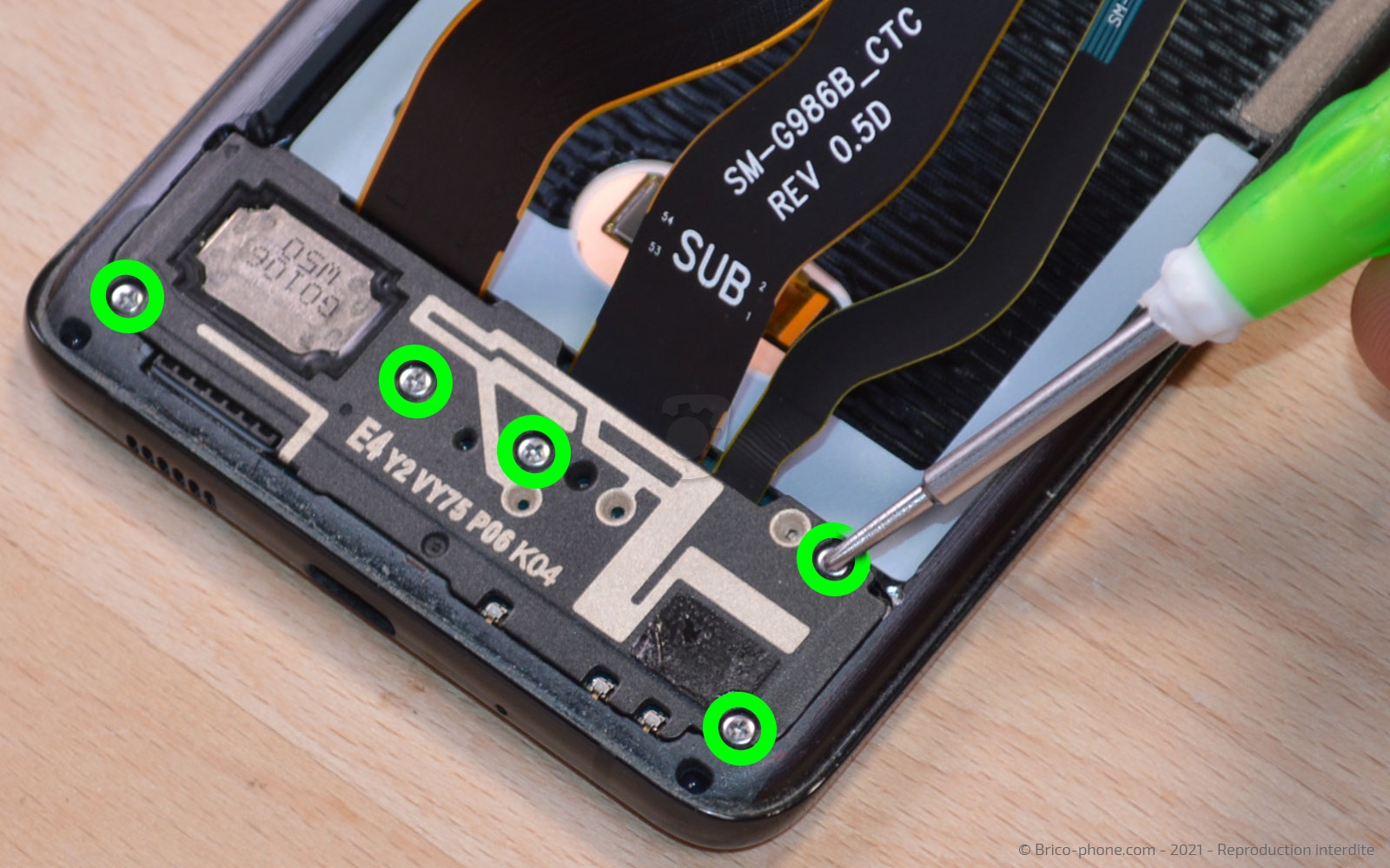 Démontage complet sur Galaxy S20 Plus photo 1