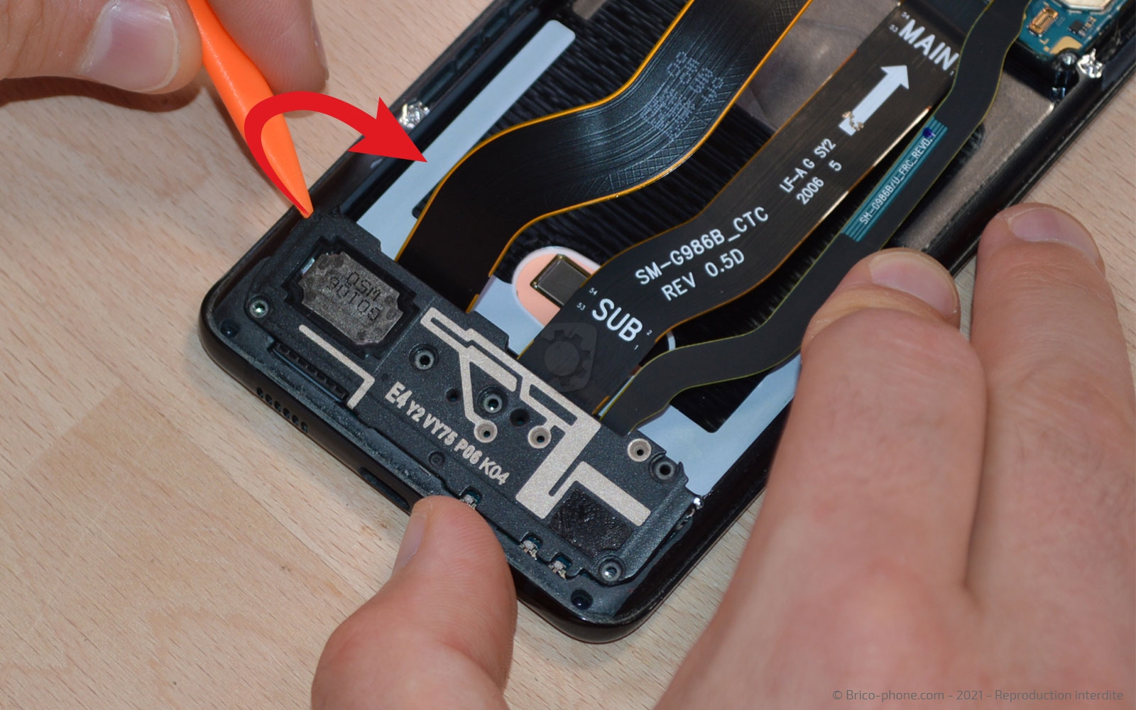 Démontage complet sur Galaxy S20 Plus photo 2