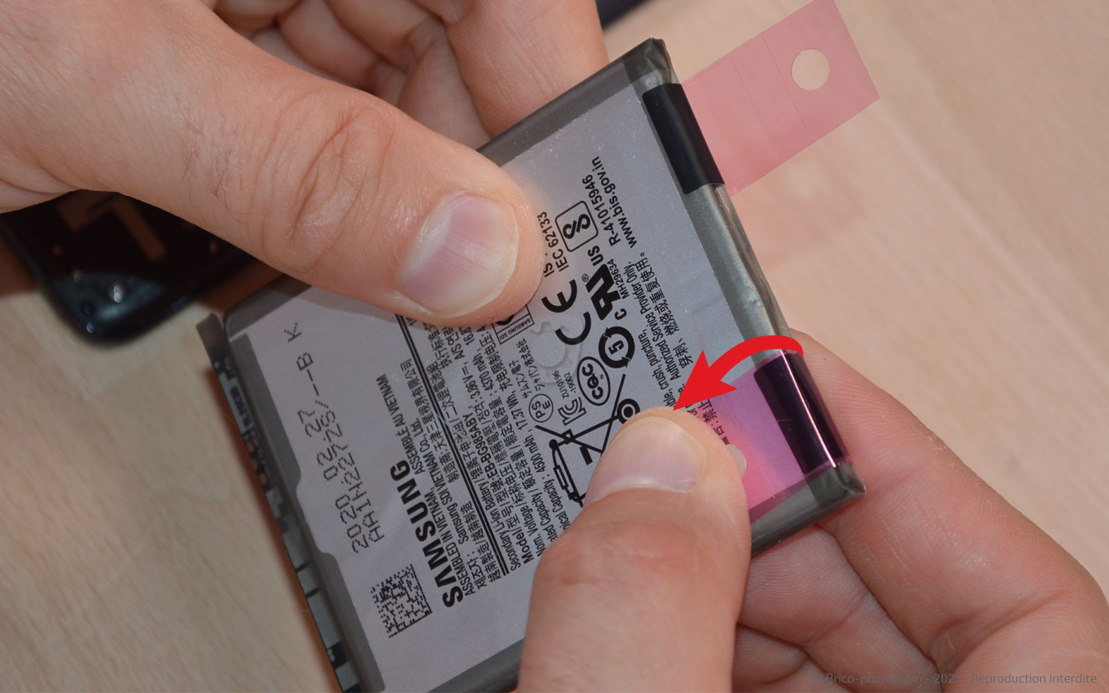 Changement du bloc écran  sur Galaxy S20 Plus photo 3