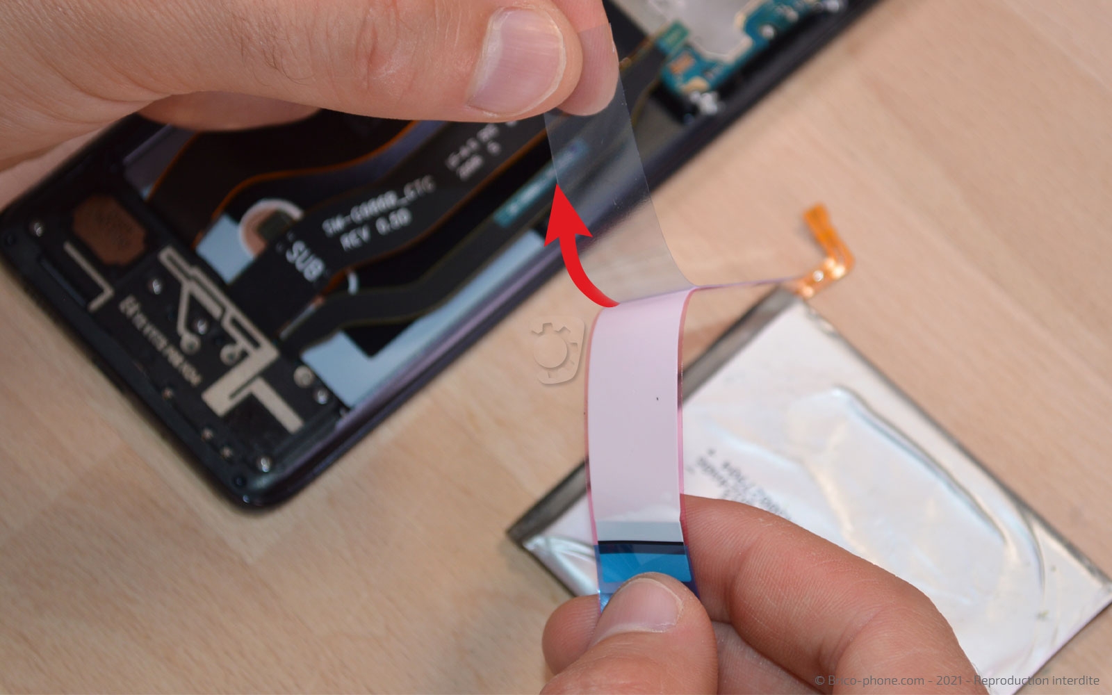 Changement du bloc écran  sur Galaxy S20 Plus photo 3