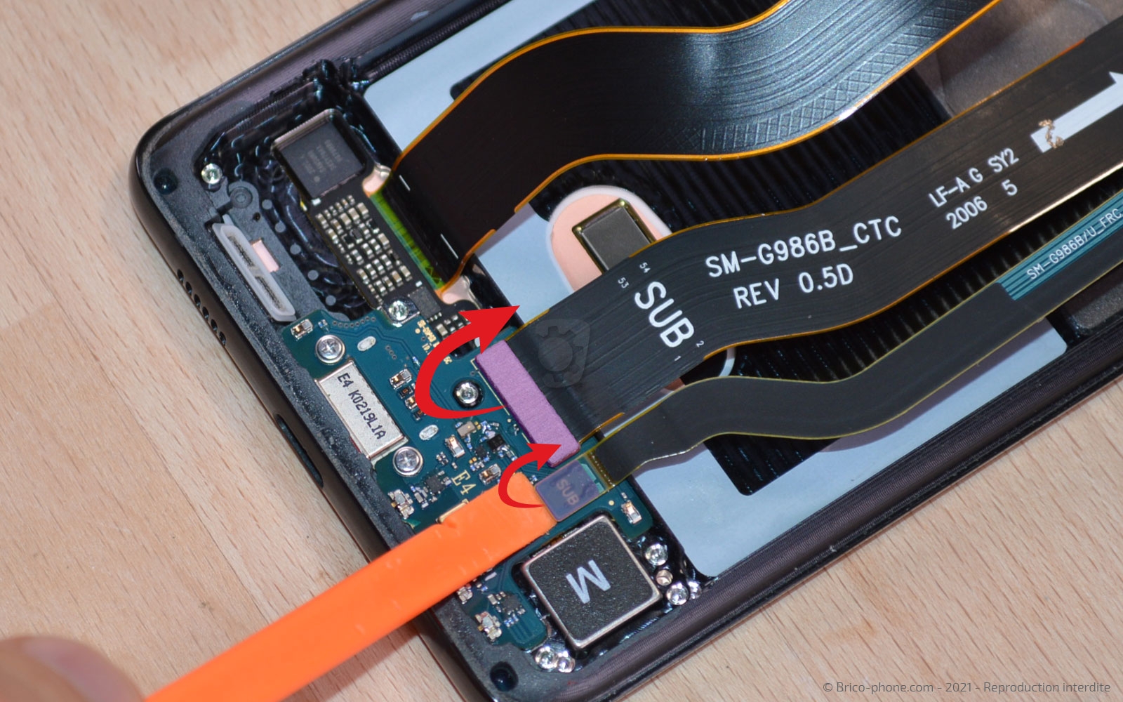 Changement du bloc écran  sur Galaxy S20 Plus photo 1