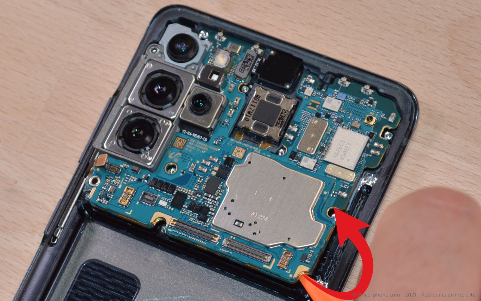 Changement du bloc écran  sur Galaxy S20 Plus photo 1