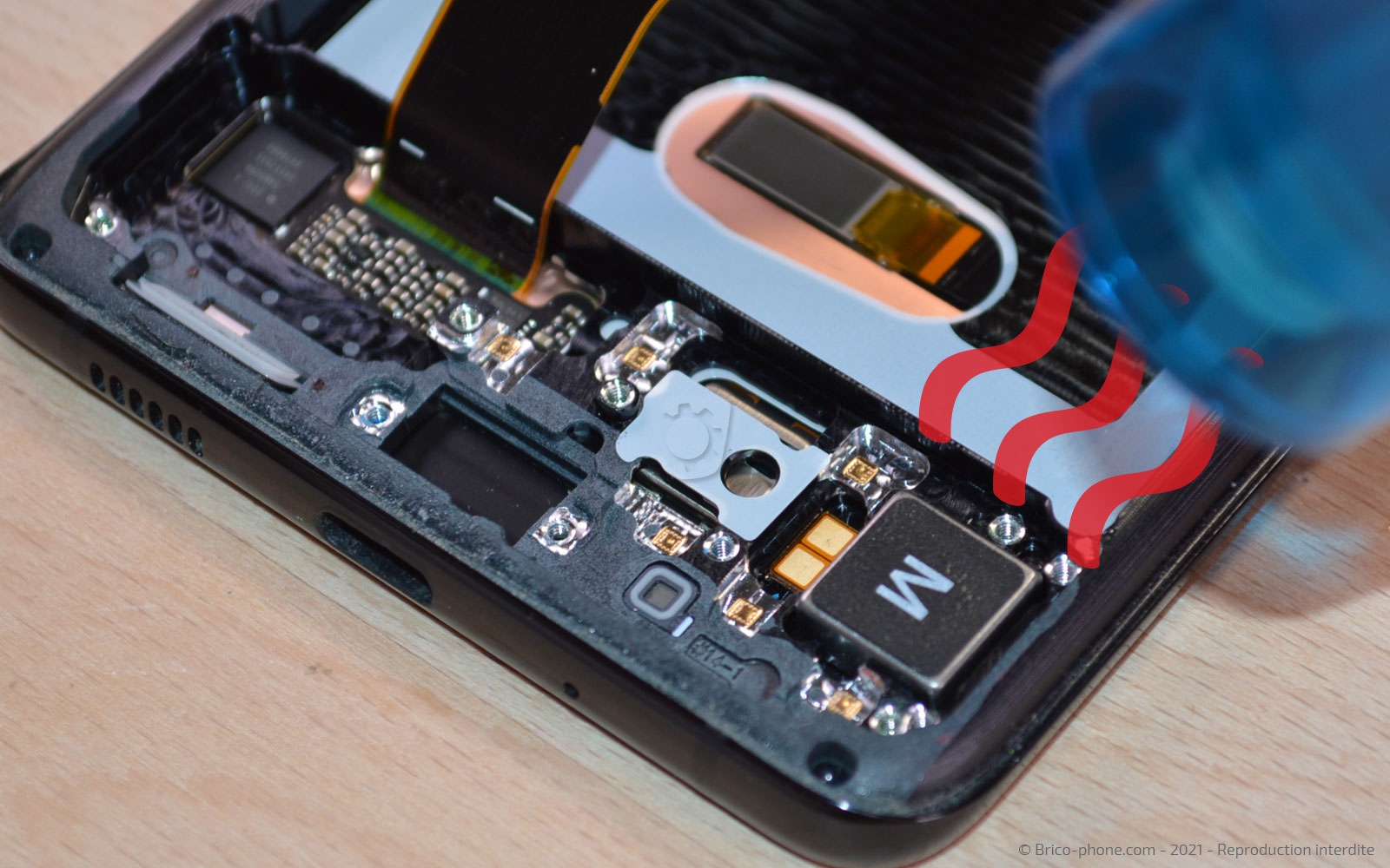 Changement du bloc écran  sur Galaxy S20 Plus photo 1