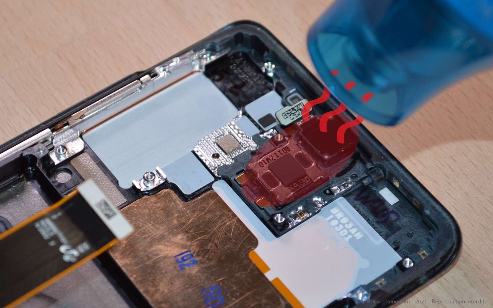 Changement du bloc écran  sur Galaxy S20 Plus photo 1