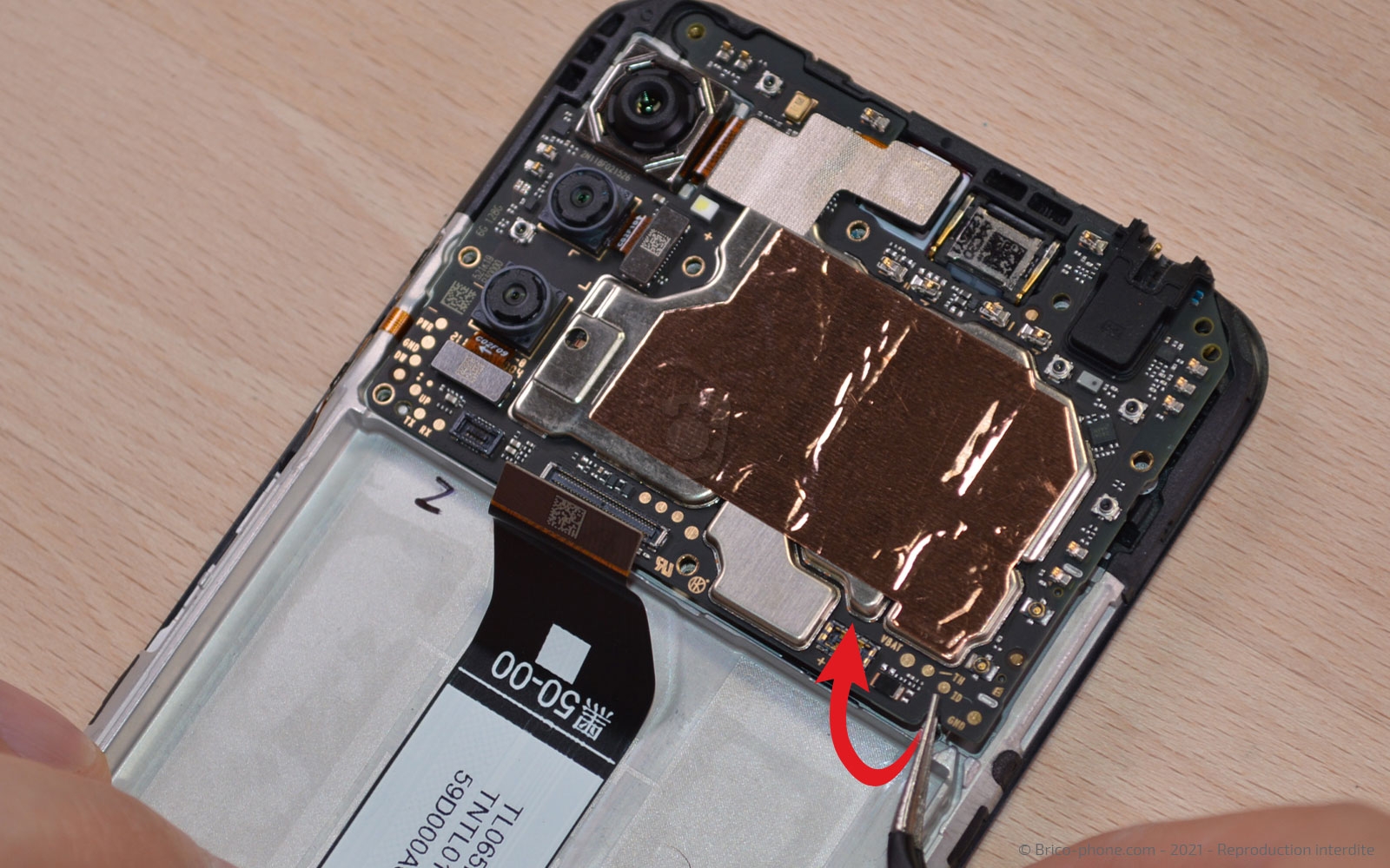 Changement du bloc écran sur Poco M3 Pro photo 2