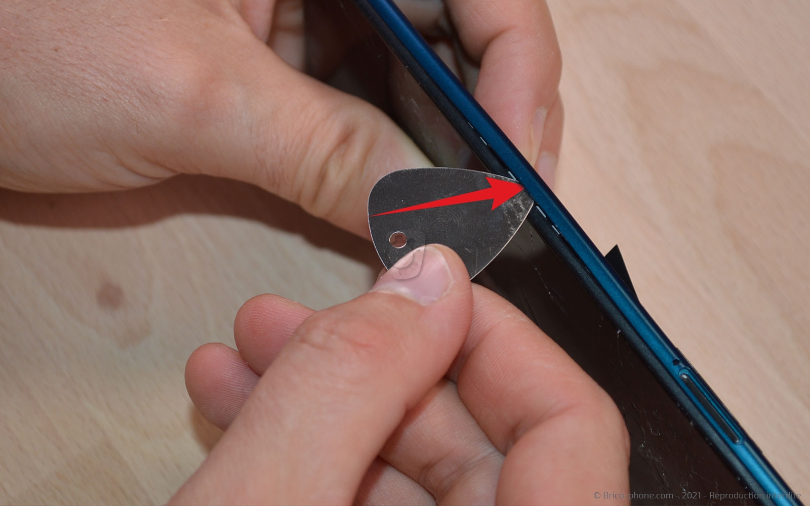 Changement du bloc écran sur Poco M3 Pro photo 2