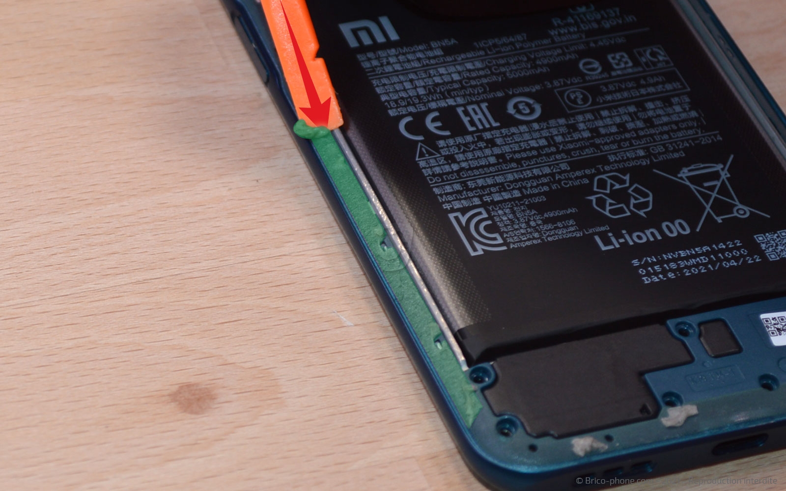 Changement du bloc écran sur Poco M3 Pro photo 1