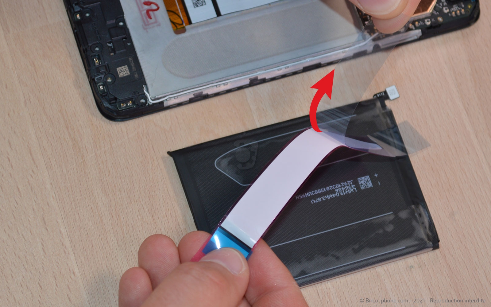 Changement du bloc écran sur Poco M3 Pro photo 3