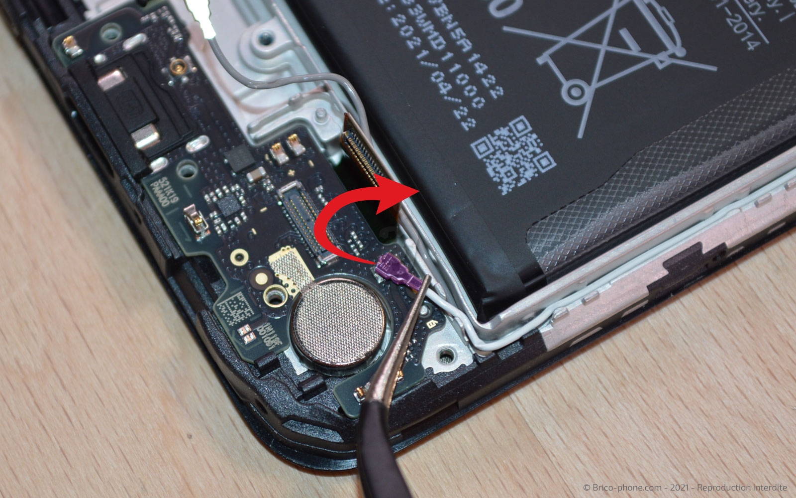 Changement du connecteur de charge sur Poco M3 Pro photo 2