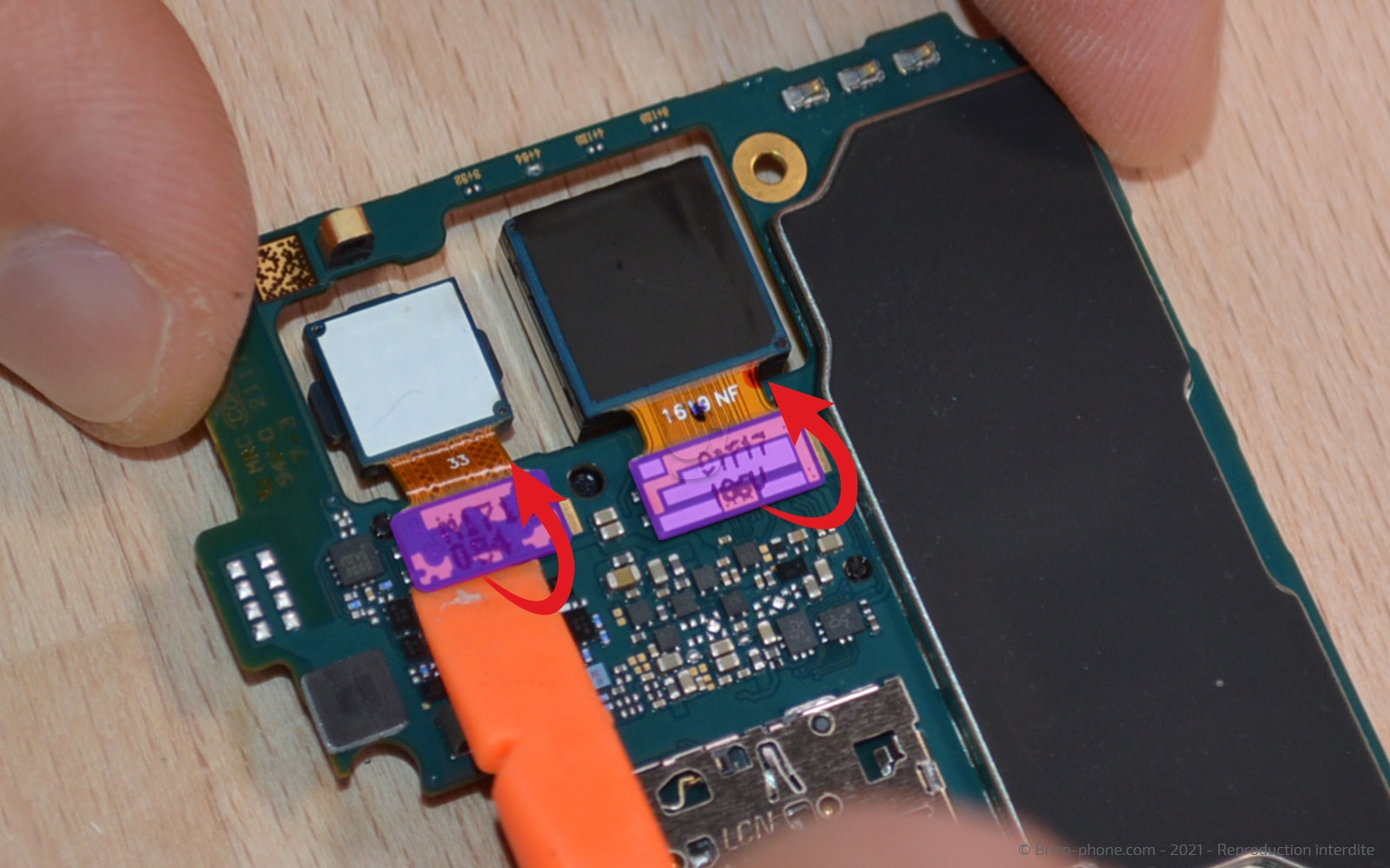 Ce tutoriel reprend toutes les réparations possibles pour le Samsung