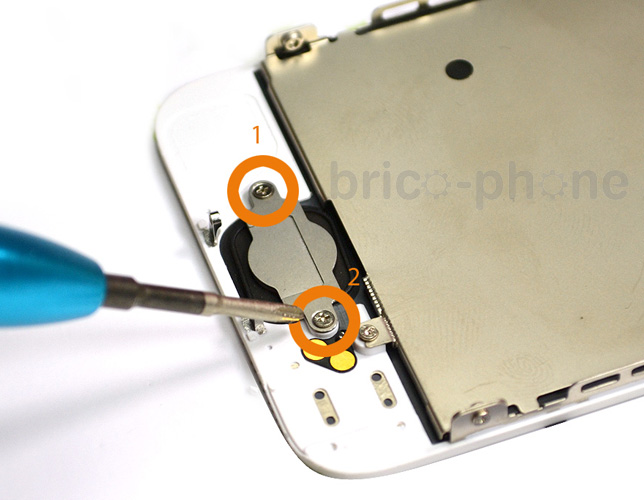 Changement de nappe bouton Home sur iPhone 5 photo 1