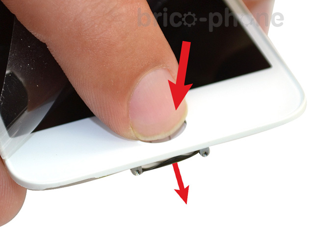 Changement de nappe bouton Home sur iPhone 5 photo 1