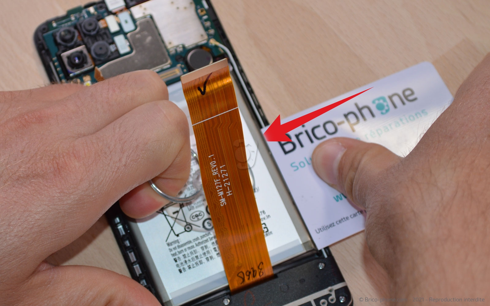 Changement du bloc écran sur Galaxy A12 / A12 Nacho photo 2