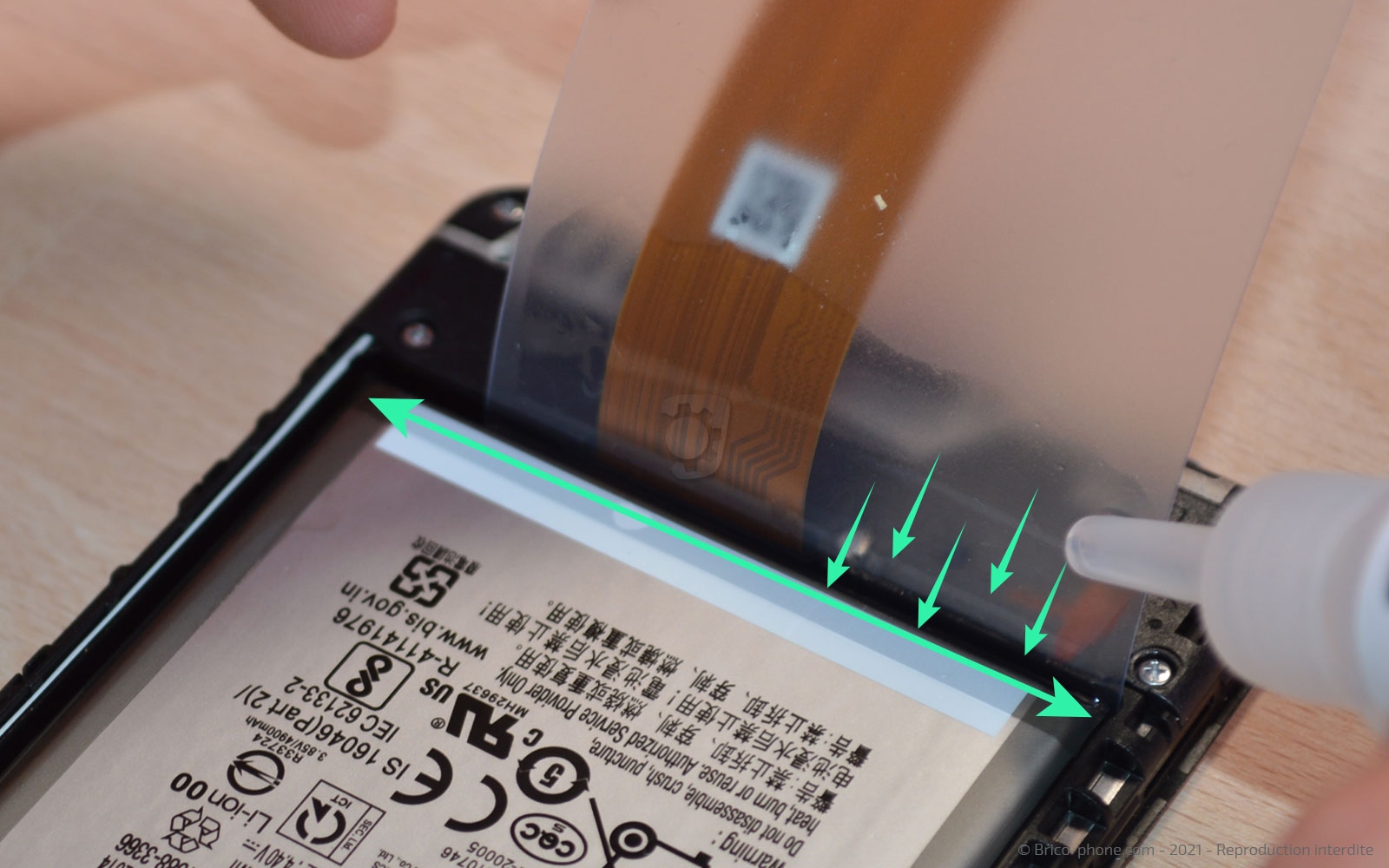 Changement de batterie sur Galaxy A12 / A12 Nacho photo 2