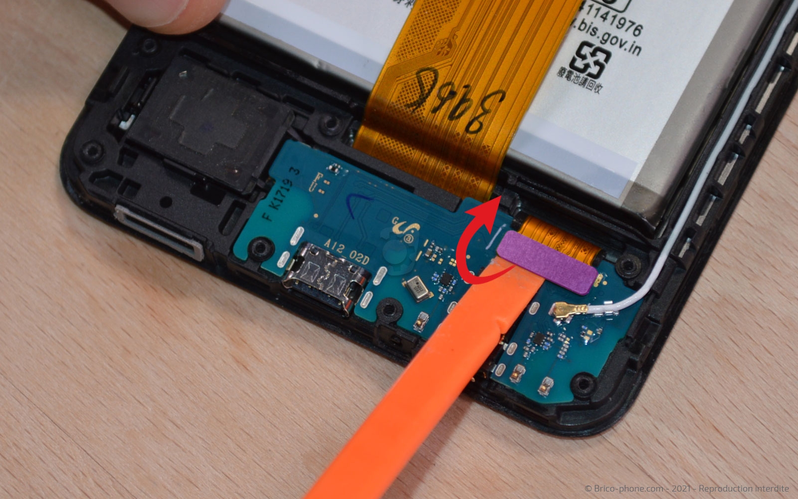 Changement du connecteur de charge sur Galaxy A12 / A12 Nacho photo 1