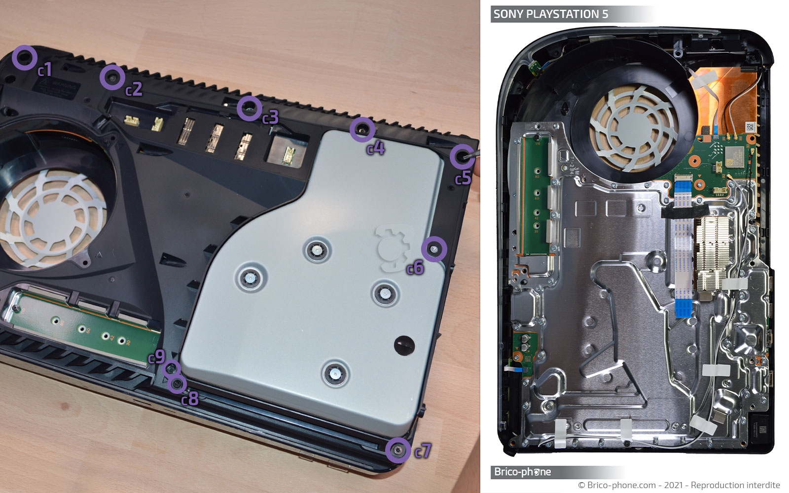 Changement du lecteur Blue-Ray sur Playstation 5 photo 2