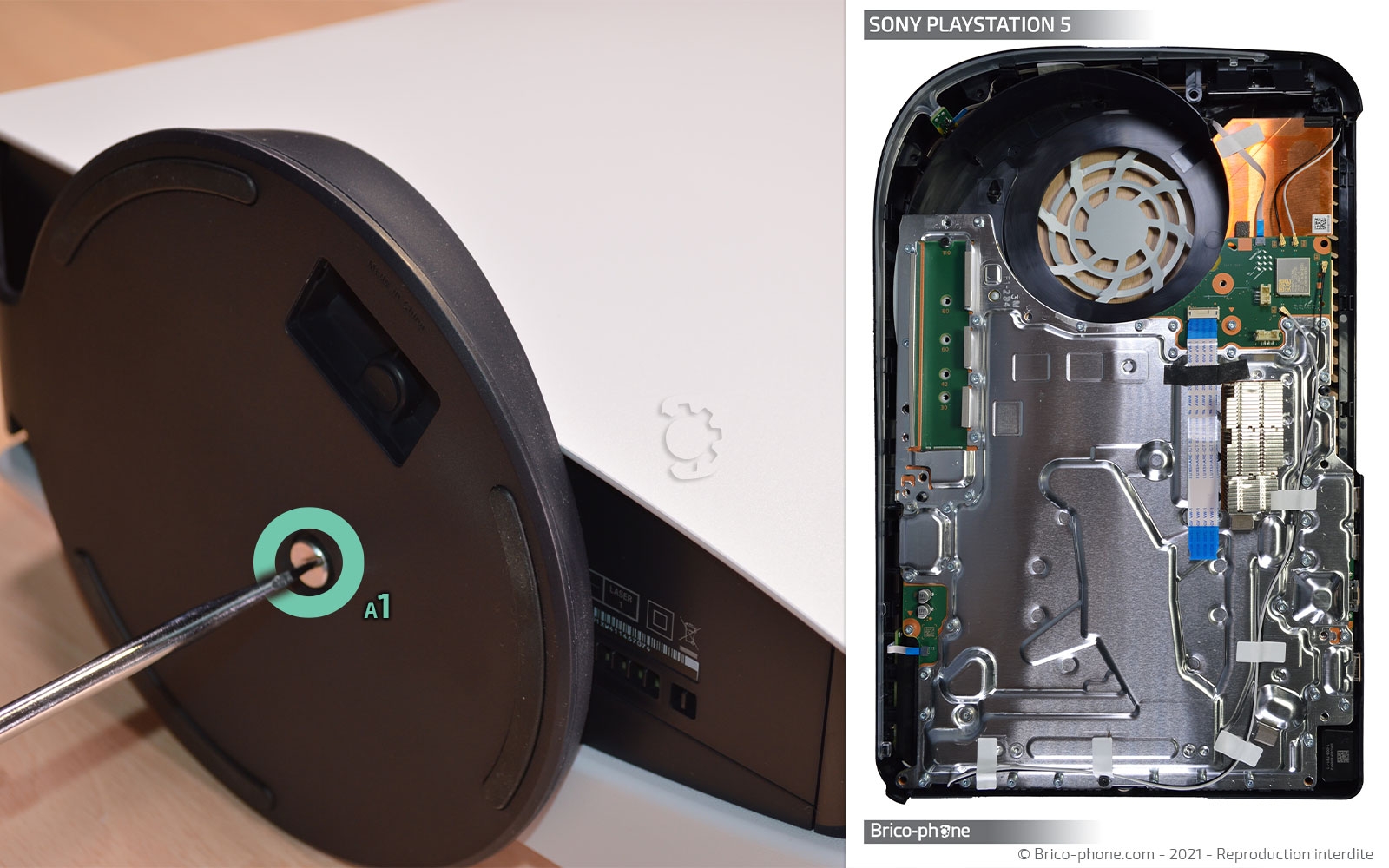 Changement du bloc d'alimentation sur Playstation 5 photo 2