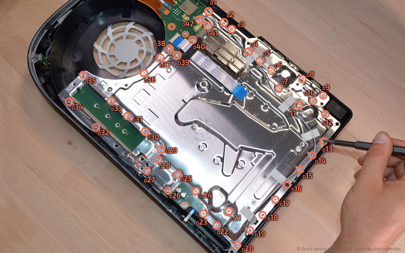 Changement du bloc d'alimentation sur Playstation 5 photo 1