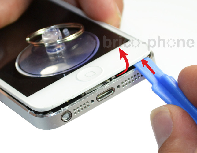 Changement de nappe bouton Power sur iPhone 5 photo 1