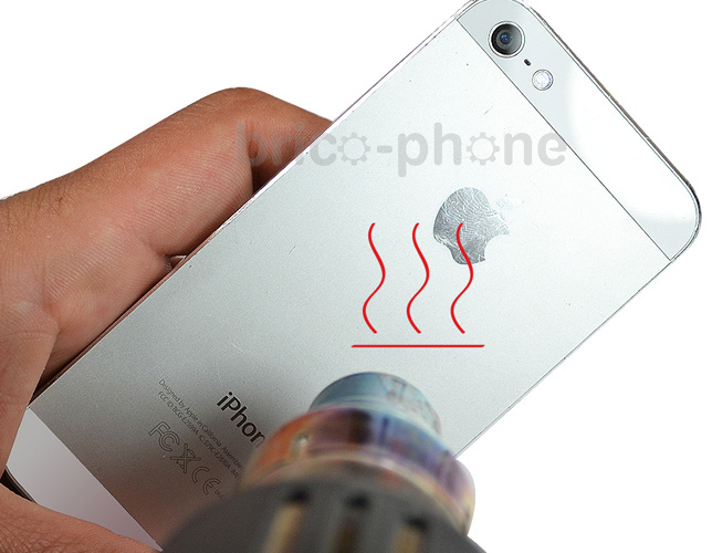 Changement de nappe bouton Power sur iPhone 5 photo 1