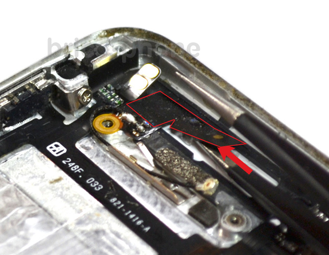 Changement de nappe bouton Power sur iPhone 5 photo 1