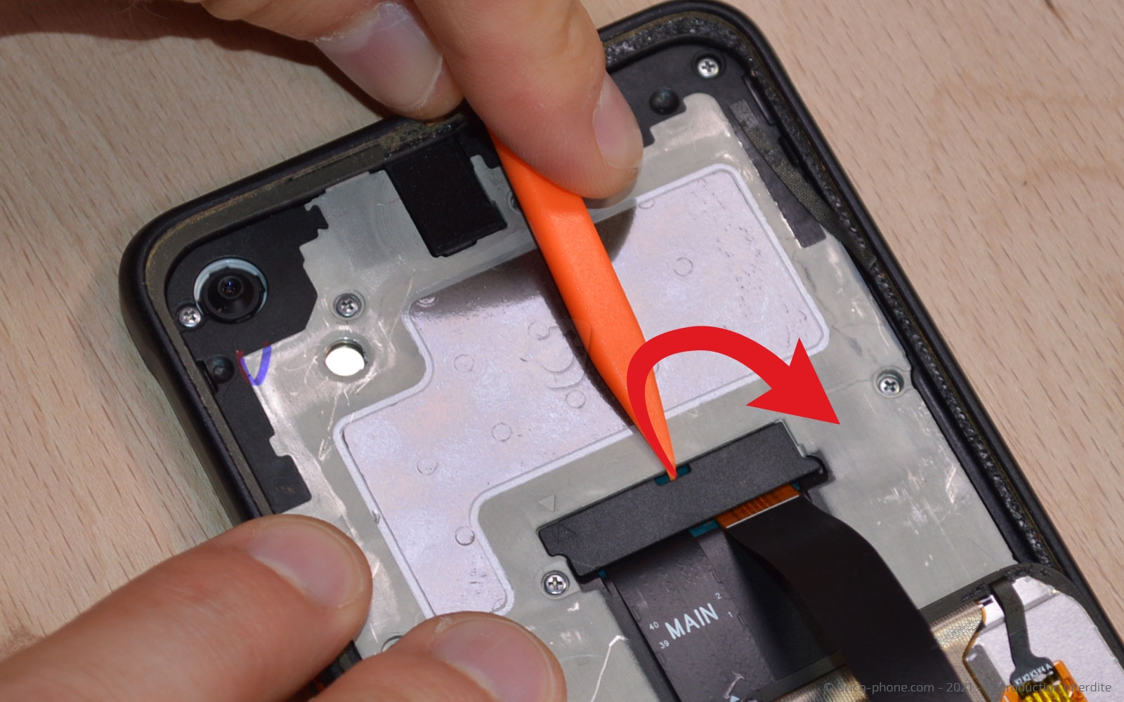 Démontage complet sur Galaxy Xcover Pro photo 1