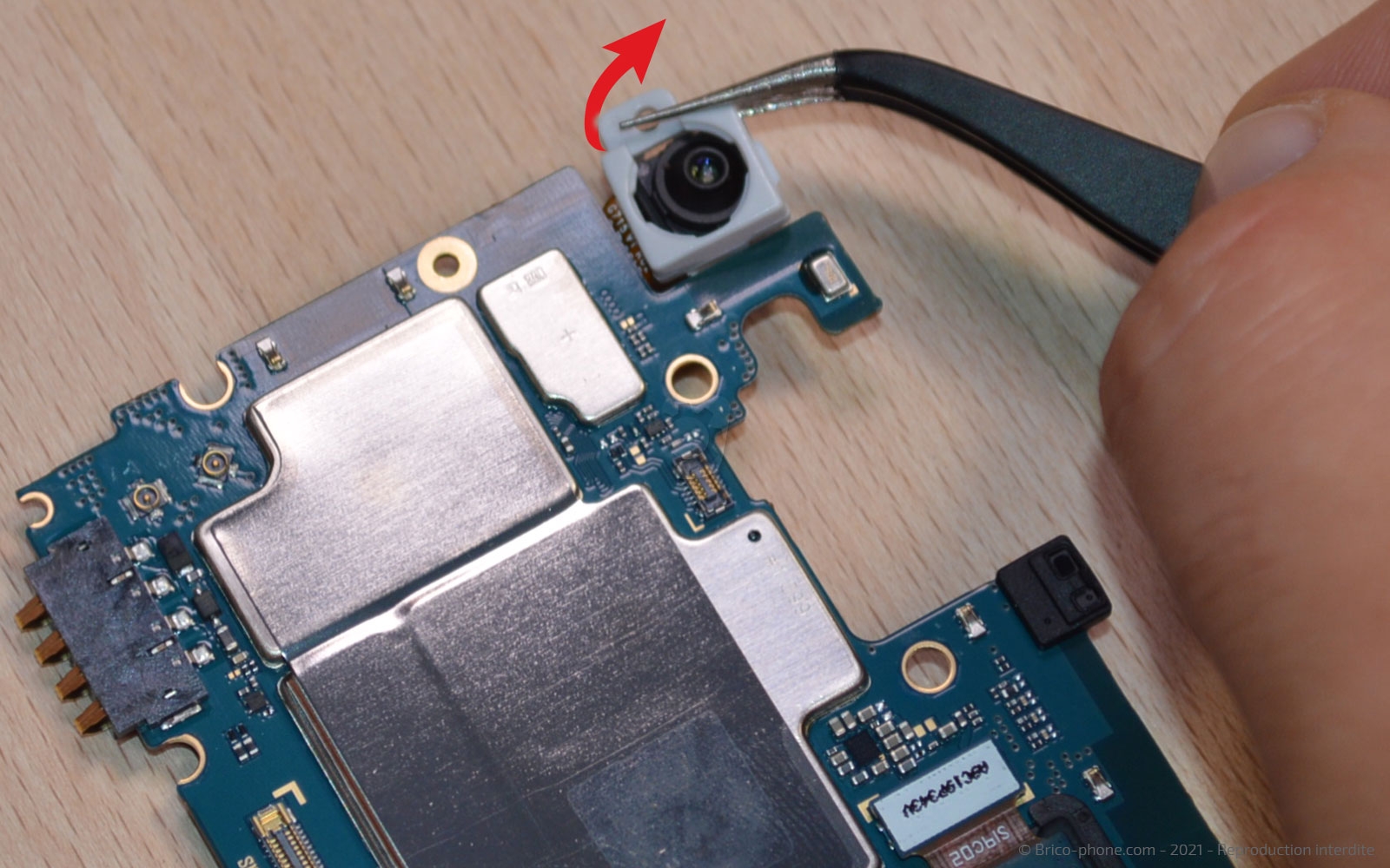 Démontage complet sur Galaxy Xcover Pro photo 1