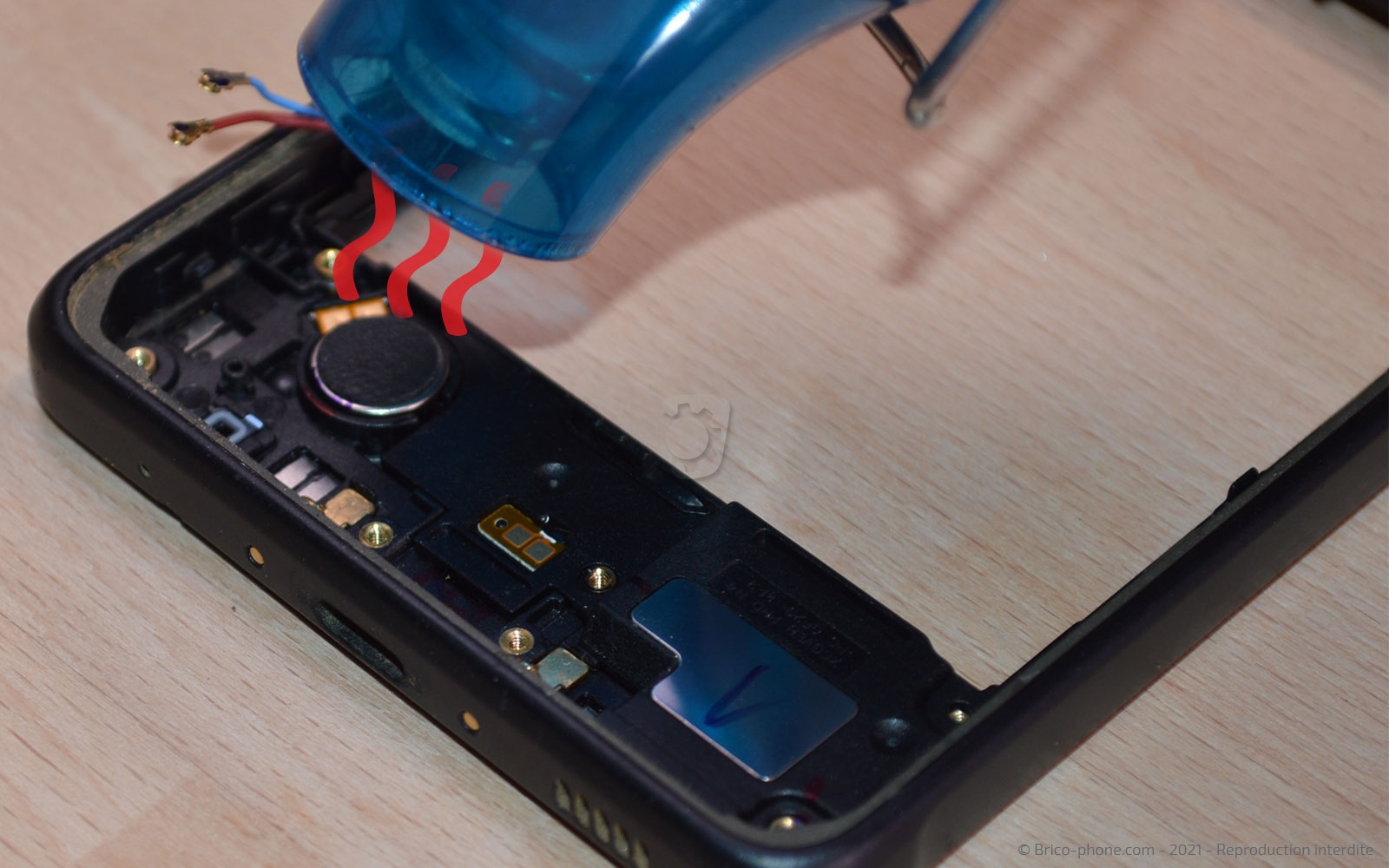 Démontage complet sur Galaxy Xcover Pro photo 1