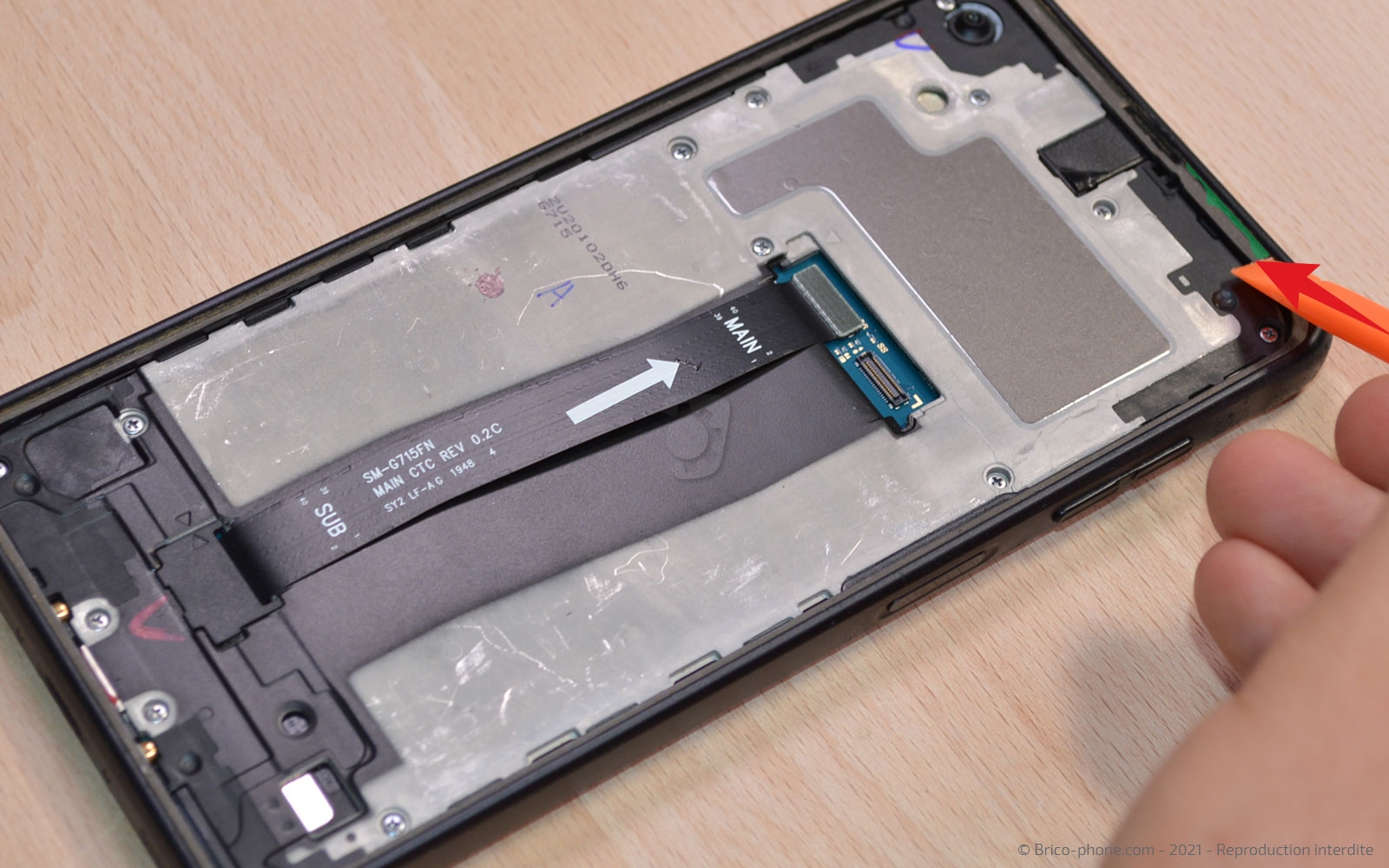 Changement du connecteur de charge sur Galaxy Xcover Pro photo 1