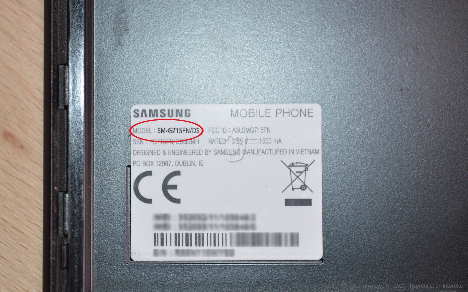 Changement du connecteur de charge sur Galaxy Xcover Pro photo 2
