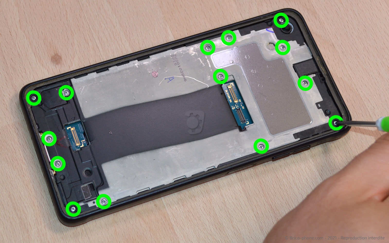 Changement du connecteur de charge sur Galaxy Xcover Pro photo 1