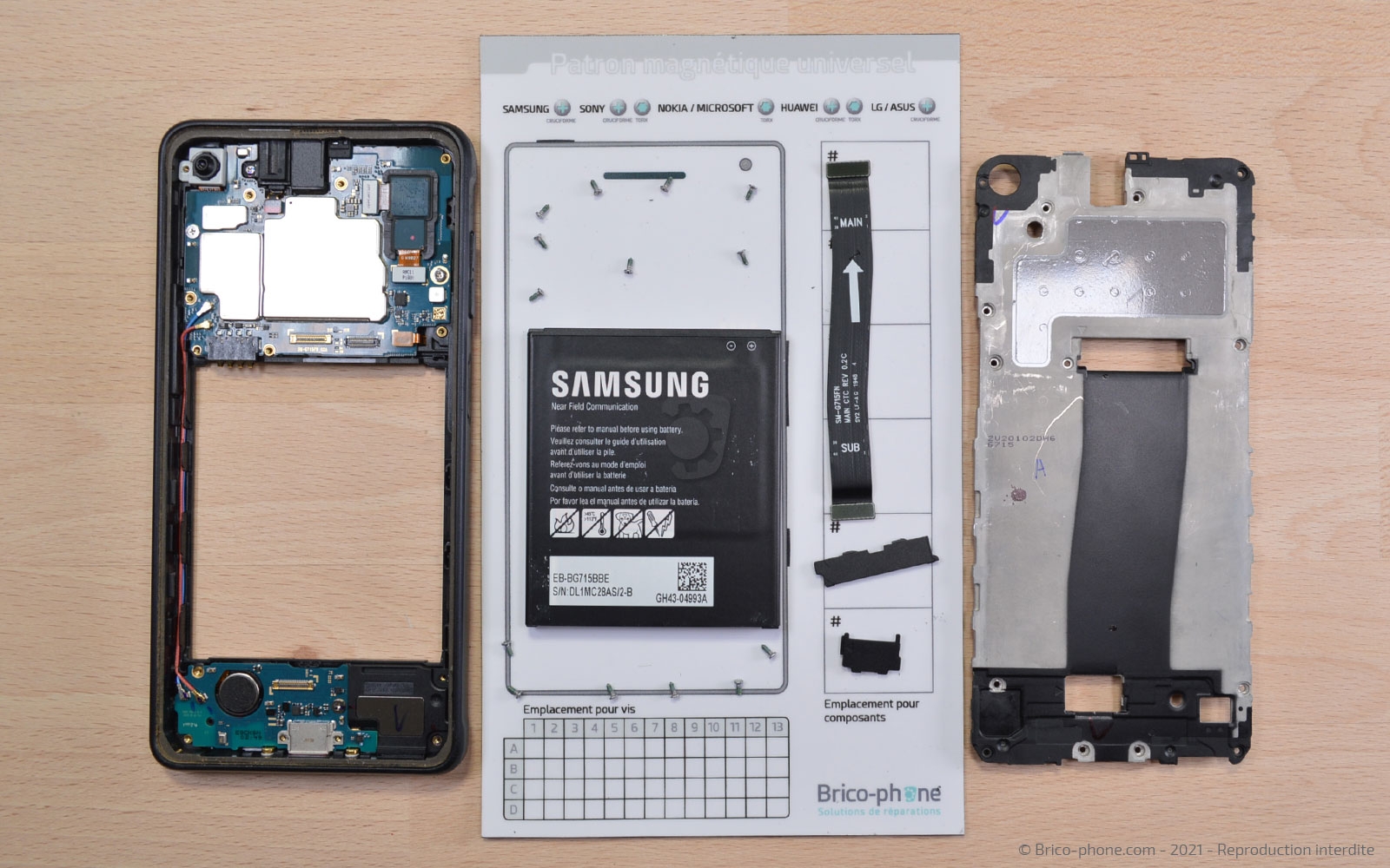 Changement du connecteur de charge sur Galaxy Xcover Pro photo 4