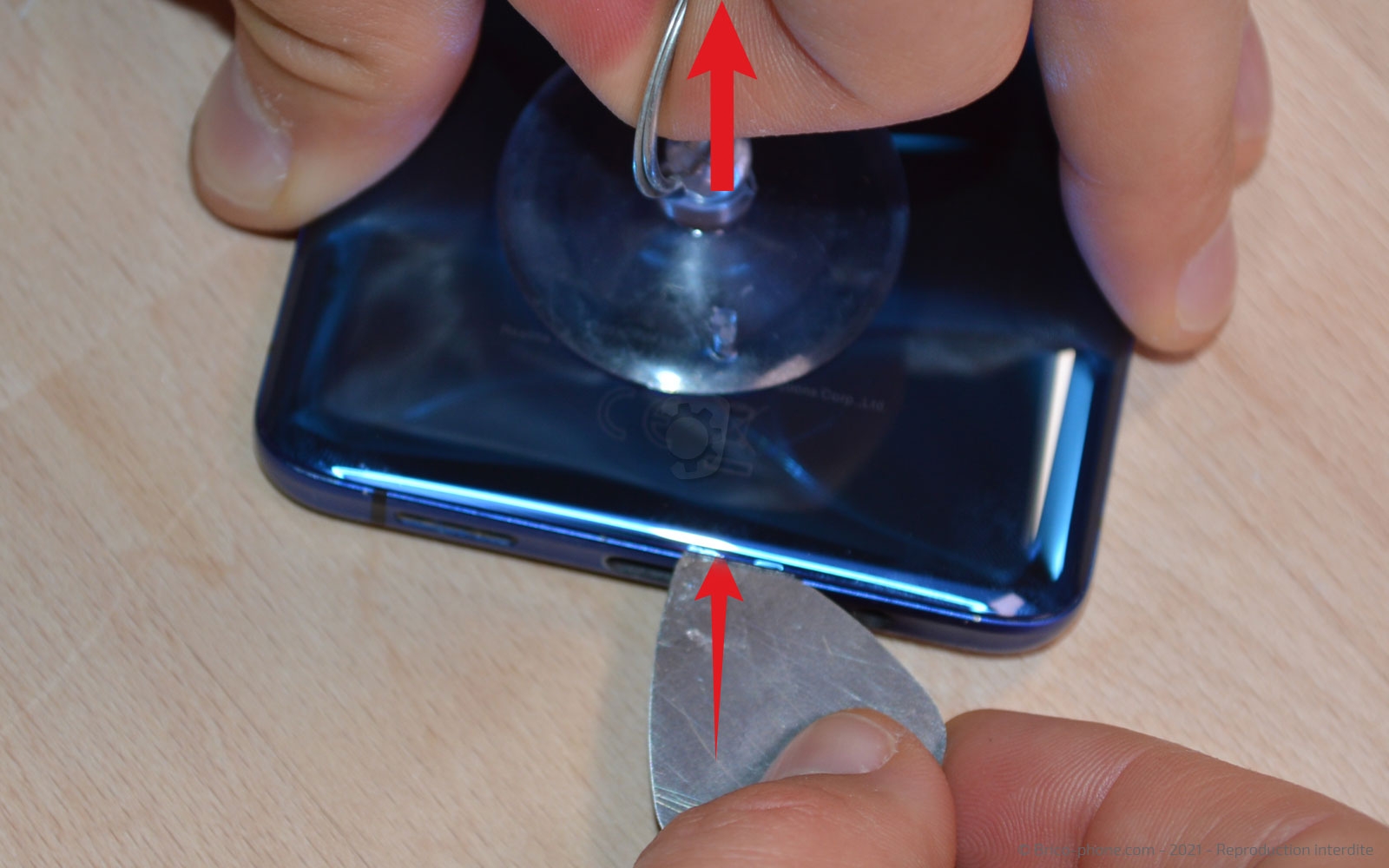 Changement de batterie  sur Realme X2 Pro photo 1